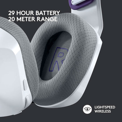 LOGITECH G733 LIGHTSPEED WIRELESS RGB HEADPHONES WHITE