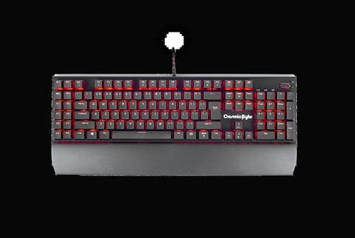 COSMIC BYTE CB-GK-24 Equinox Alturas Full Size Mechanical Wired Gaming Keyboard ( Black ) ( Clicky Blue Switch )