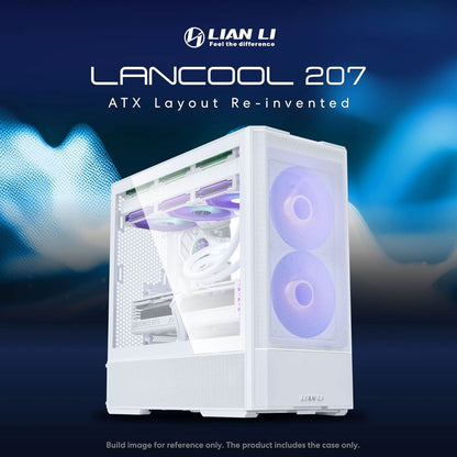 LIAN LI LANCOOL 207 COMPACT ATX GAMING COMPUTER CASE G99.LAN207RW.IN