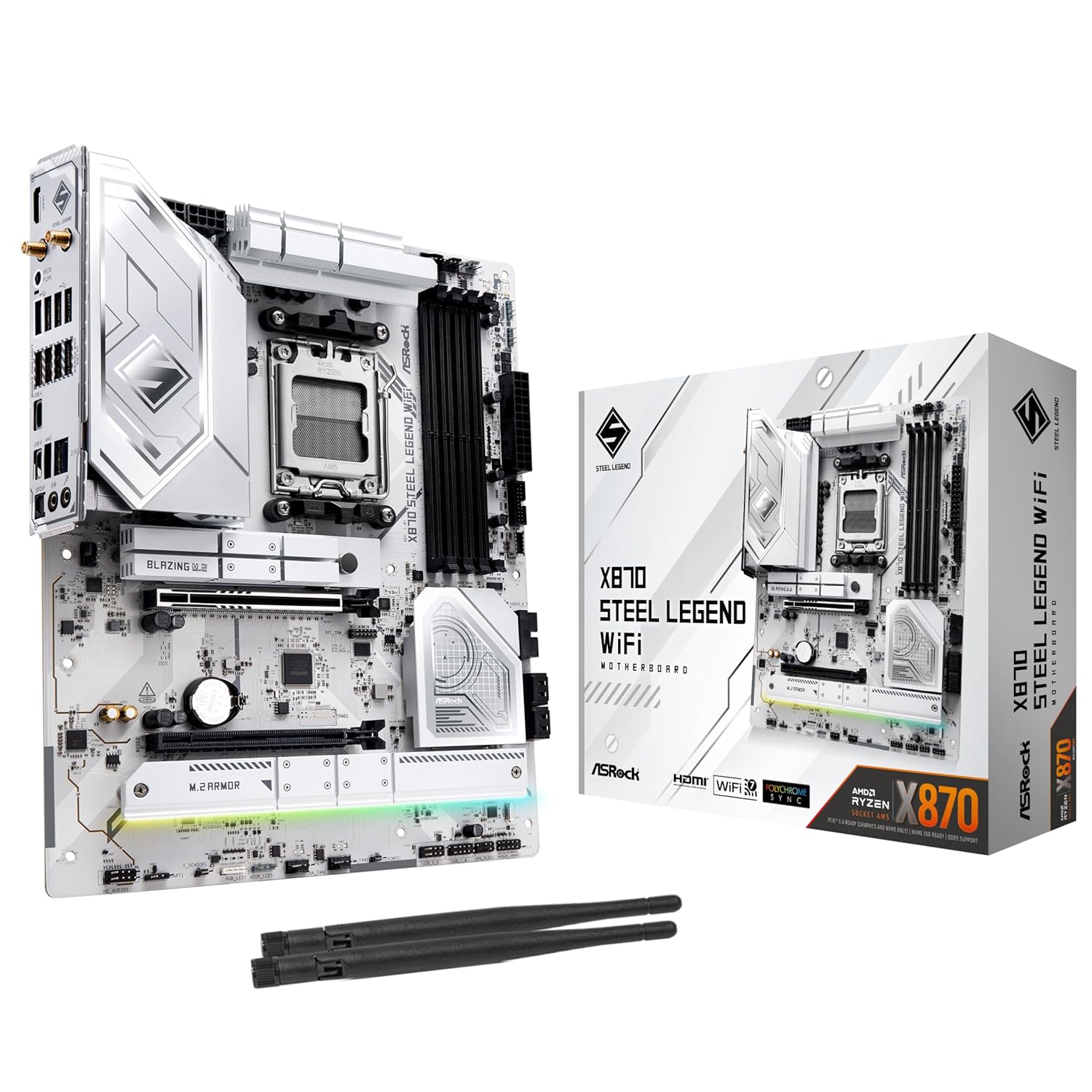 ASROCK X870 STEEL LEGEND WIFI MOTHERBOARD