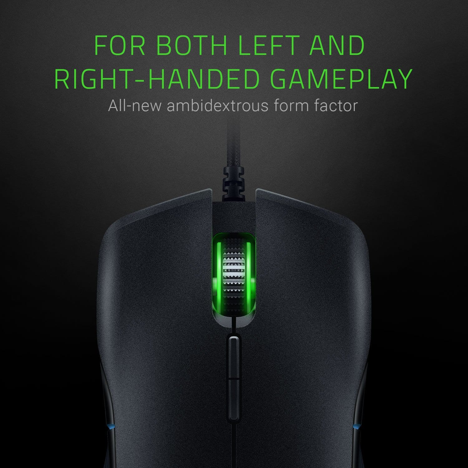 RAZER Lancehead Tournament Edition Professional Grade Chroma Wired Ambidextrous Gaming Mouse ( RZ01-02130100-R3U1 ) ( 16000DPI / 9 Macro Button ) ( Black )