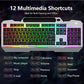 AULA T102 MEMBRANE GAMING KEYBOARD