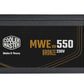 COOLER MASTER MWE 550 V3 ATX 3.1 80 PLUS BRONZE SMPS