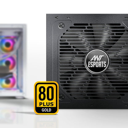 ANT ESPORTS 750W FG750 GOLD NON MODULAR SMPS