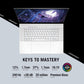 ASUS ROG ZEPHYRUS G16, GAMING LAPTOP, 16 INCH 2.5K OLED ROG NEBULA DISPLAY, 240HZ 500 NITS, AMD RYZEN AI 9 HX 370 (32GB RAM/2TB SSD/RTX 4070/WIN 11/OFFICE 2021/PLATINUM WHITE/1.85 KG), GA605WI-QR067WS