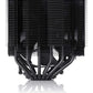 NOCTUA NH-D15S CHROMAX.BLACK, PREMIUM DUAL-TOWER CPU COOLER WITH NF-A15 PWM 140MM FAN (BLACK)