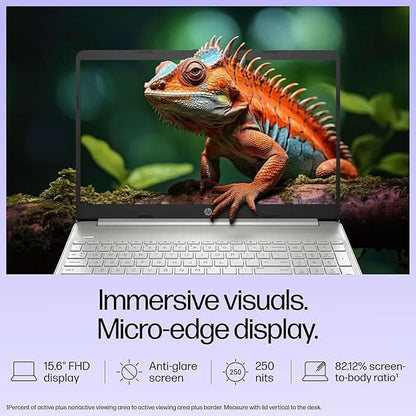 HP 15S-FQ5327TU [CI3-1215U 12TH GEN/8GB/512GB SSD/WIN11 HOME+MSO/15.6 INCH/INTEGRATED GRAPHICS /1 YEAR(S)/SILVER]