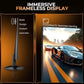 AOC 21.5 VA Borderless, FHD 1920 x 1080, 120 Hz, 250 cd/m², 1MS, VGA x1, HDMI x1.NTSC 86% / sRGB 102% , Black , Flicker Free , Low Blue Mode.