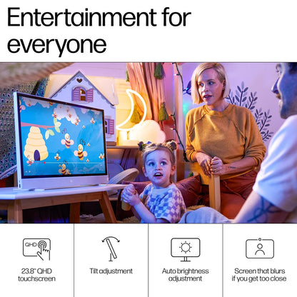 HP ENVY MOVE ALL IN ONE 24,13TH GEN INTEL CORE I5-1335U,23.8INCH(60.5CM),QHD,THREE SIDED MICRO EDGE,16GB DDR5,1TB SSD,BLUETOOTH KEYBOARD,WIN 11 HOME,4.1KG,24-CS0047IN