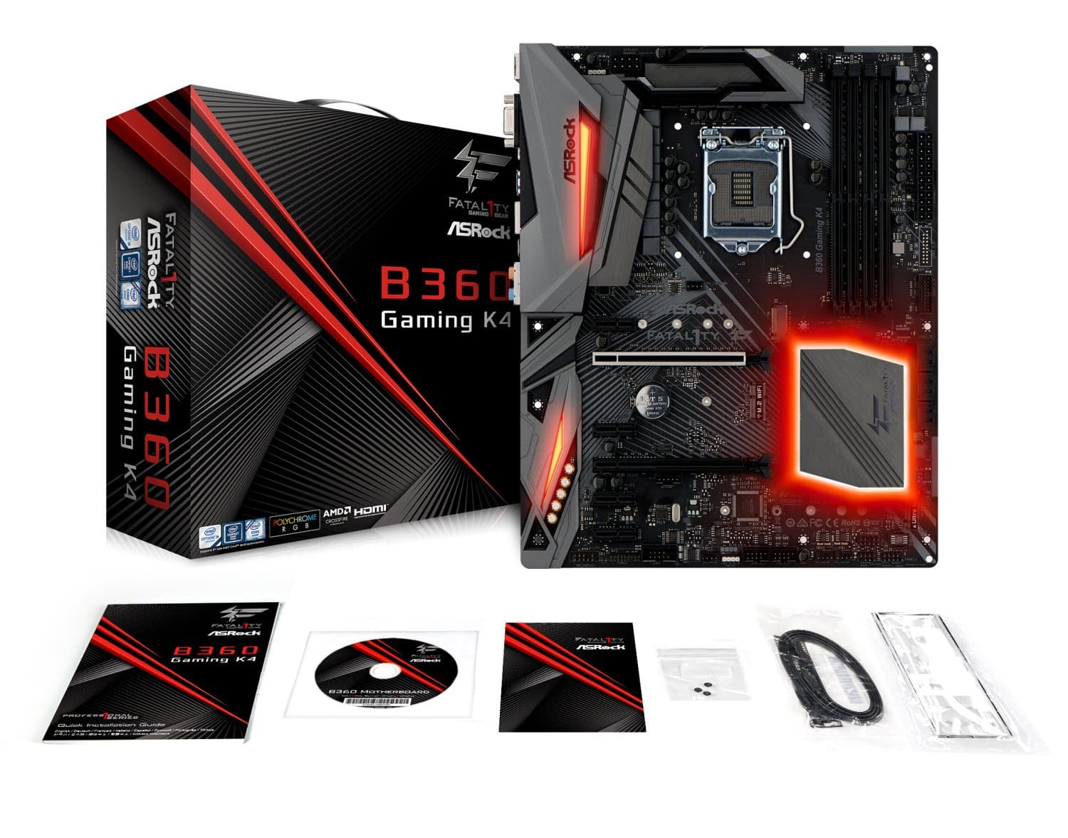 ASROCK Fatal1ty B360 Gaming K4 DDR4 Intel Motherboard