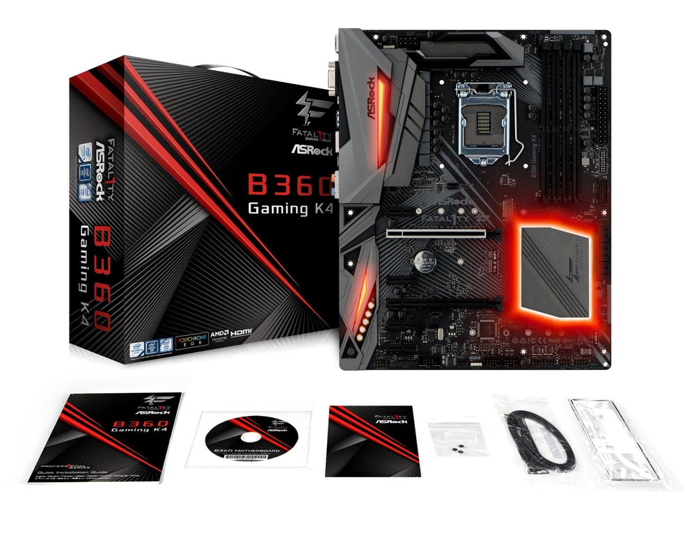ASROCK Fatal1ty B360 Gaming K4 DDR4 Intel Motherboard