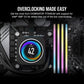 CORSAIR MEMORY CMP32GX5M2B6000C30 DOMINATOR TITANIUM 2 32GB (2 X 16GB) DDR5 6000 CL30-36-36-76 1.40V INTEL XMP MEMORY - BLACK