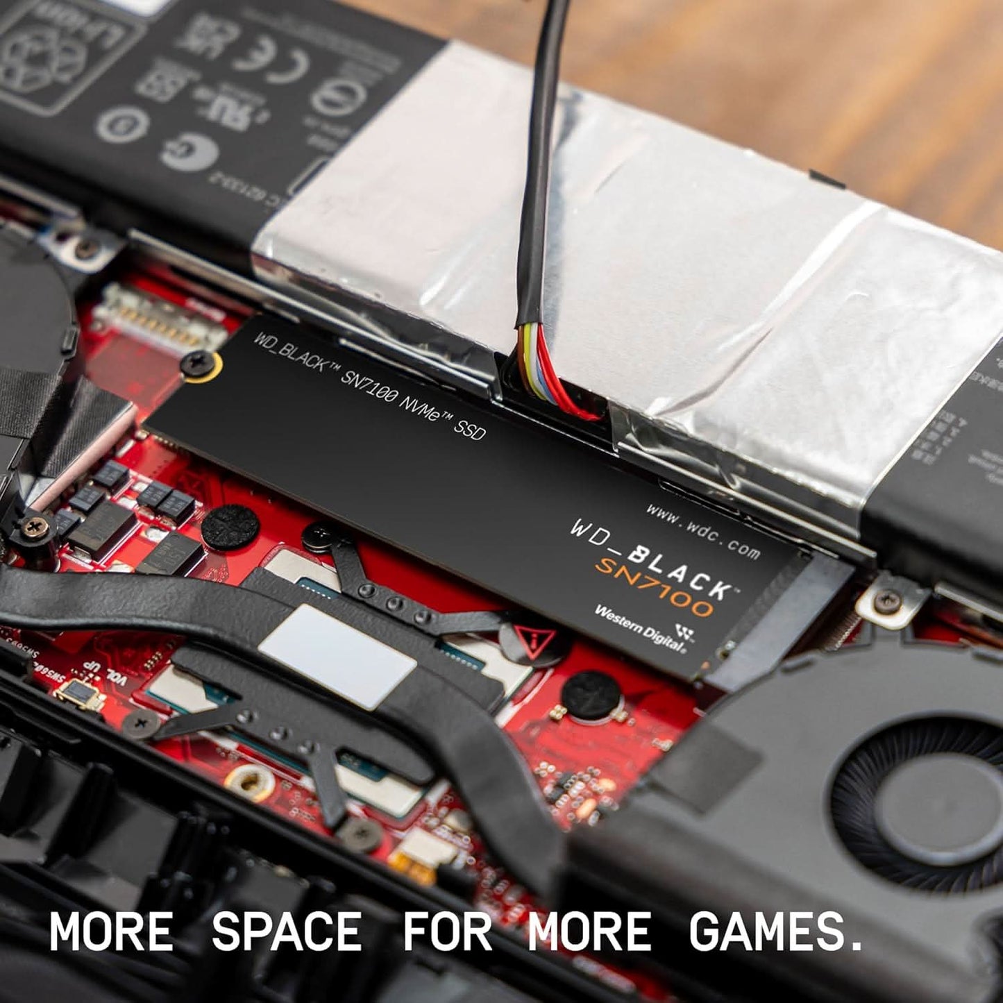 WESTERN DIGITAL BLACK SN7100 NVME 2TB PCIE GEN 4 NVME M.2 SSD WDS200T4X0E-00CJA0
