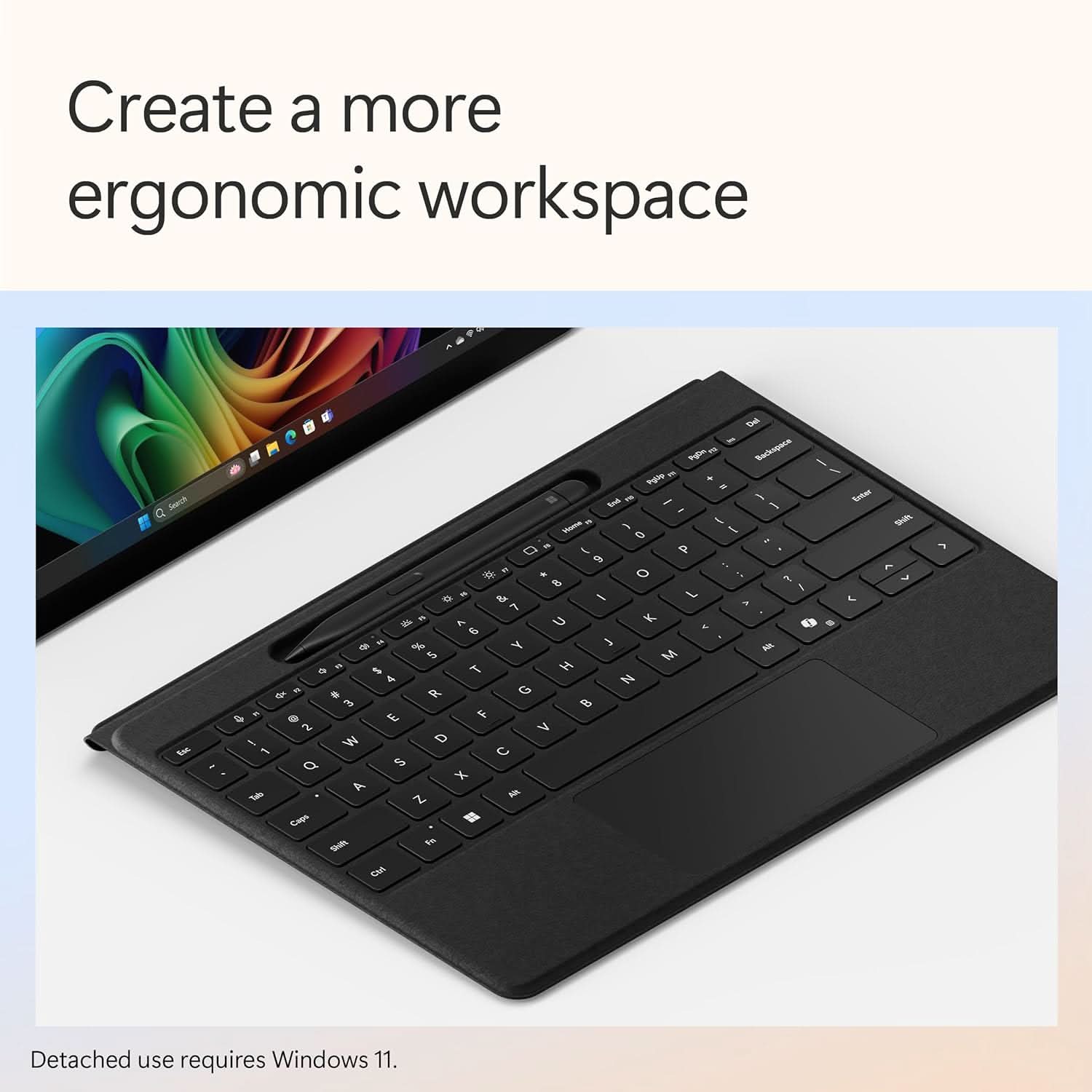 MICROSOFT SURFACE PRO 11 FLEX KEYBOARD WITH SLIM PEN BLACK - EP2-01738