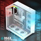 TAG GAMERZ SUPERNOVA MID-TOWER GAMING CABINET WHITE
