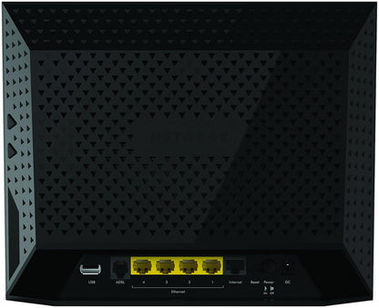 NETGEAR D6300 WIFI MODEM ROUTER (BLACK)