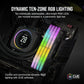 CORSAIR VENGEANCE-CMH16GX5M1B5200C40- RGB DDR5 16GB (1X16GB) DDR5 5200 CL40-40-40-77 1.25V INTEL XMP - BLACK