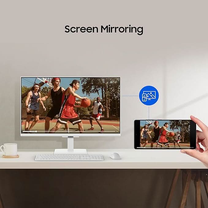 Samsung 27 Inch FHD M5 Smart Monitor with Smart TV Experience