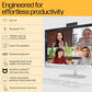 HP ALL-IN-ONE PC 13TH GEN INTEL CORE I7 27 INCH (68.6CM) FHD 16GB RAM, 1TB SSD, INTEL UMA GRAPHICS, 710 WHITE WIRELESS KEYBOARD AND MOUSE COMBO (WINDOWS 11 HOME, MSO 21, SHELL WHITE, 6.72 KG) 27-CR0403IN