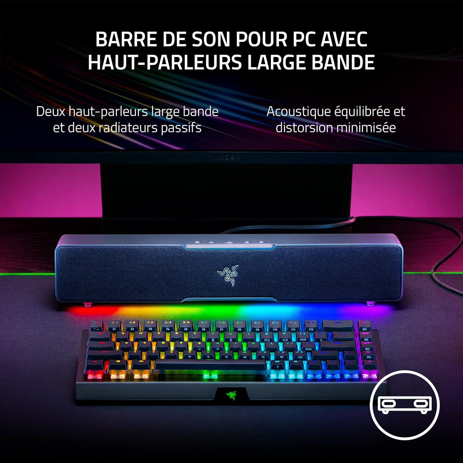 RAZER LEVIATHAN V2 X - PC GAMING SOUNDBAR RZ05-04280100-R3M1