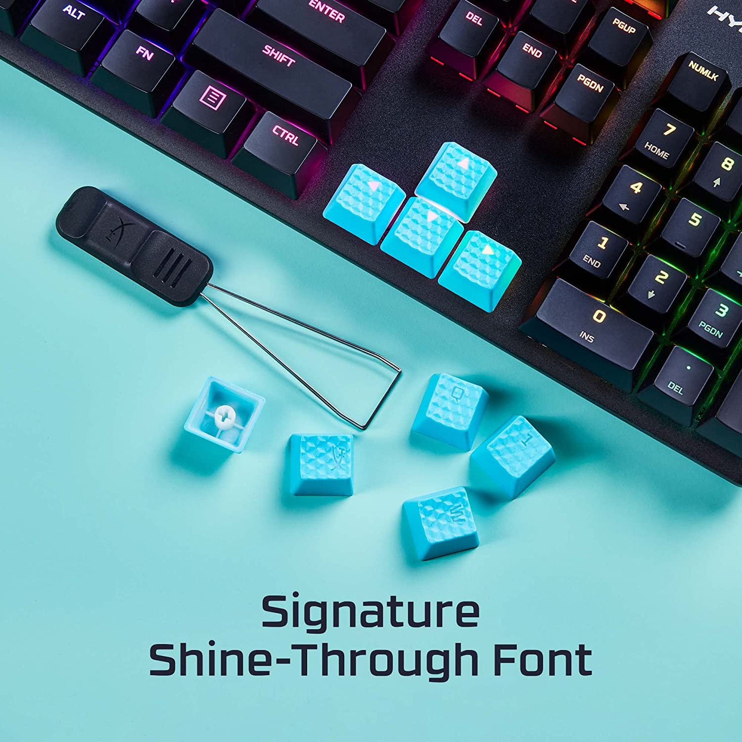 HYPERX Rubber Keycaps Red [US]