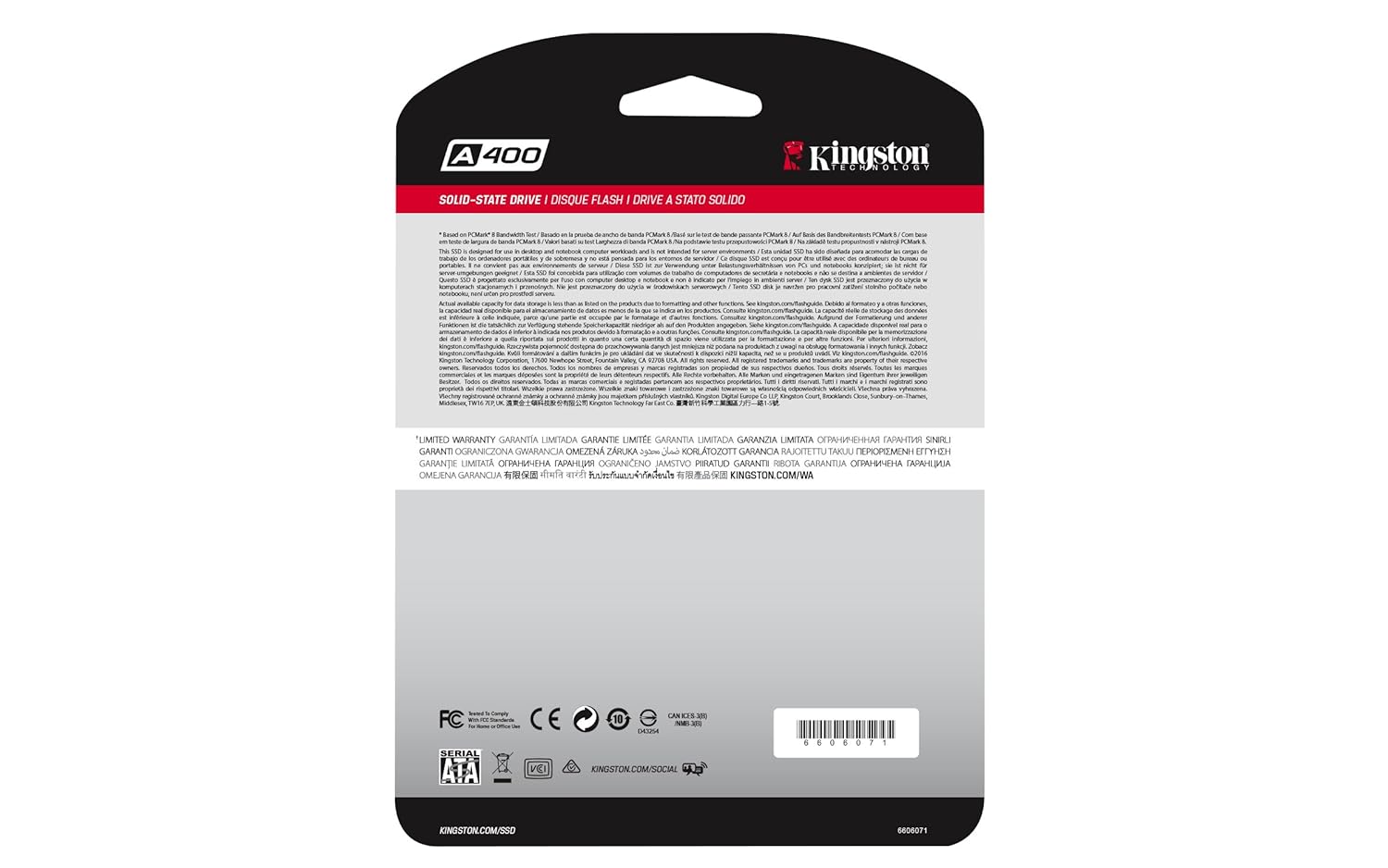 KINGSTON 480 GB INTERNAL SATA SSD SA400S37/480GIN