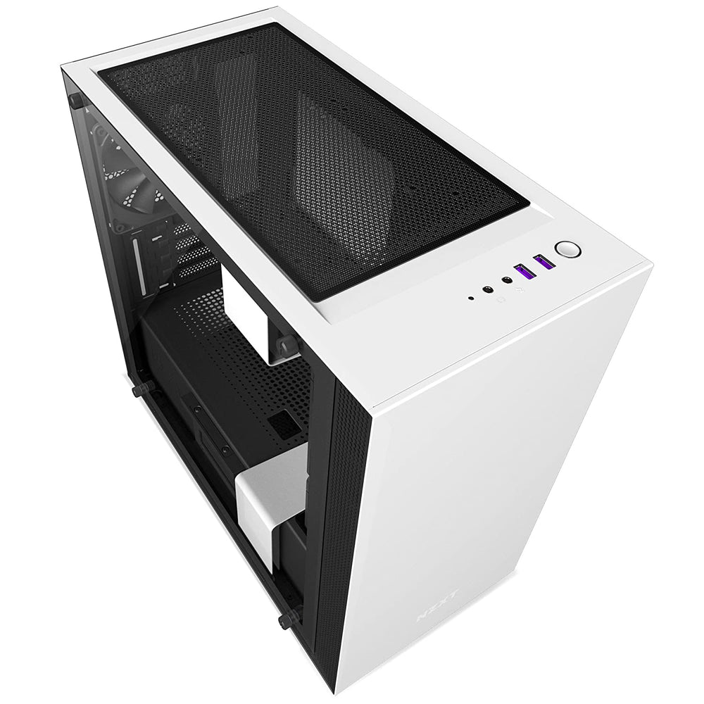 NZXT H400 ITX Mini Tower Cabinet ( Matte White )