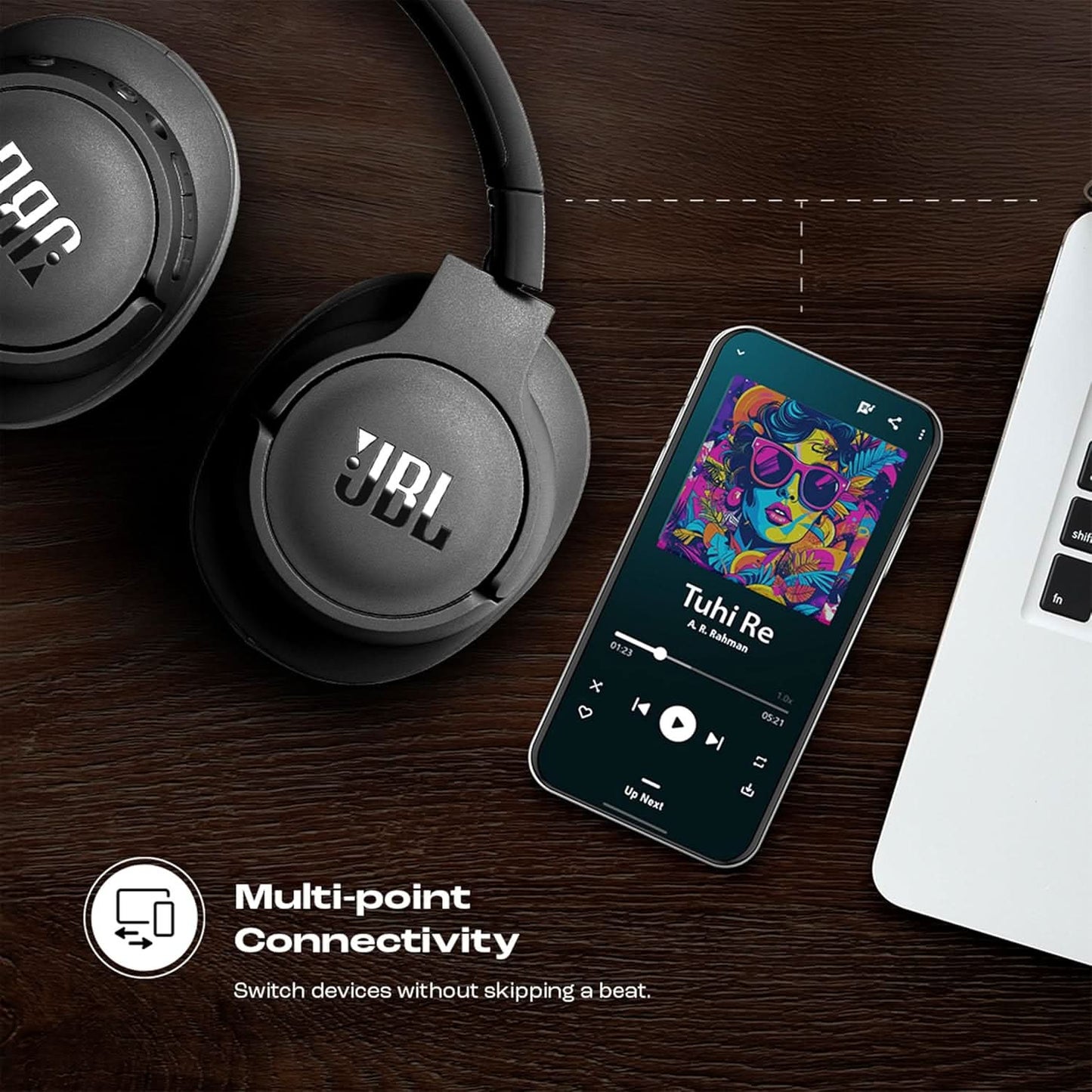 JBL Tune 770NC Wireless Over Ear ANC Headphones