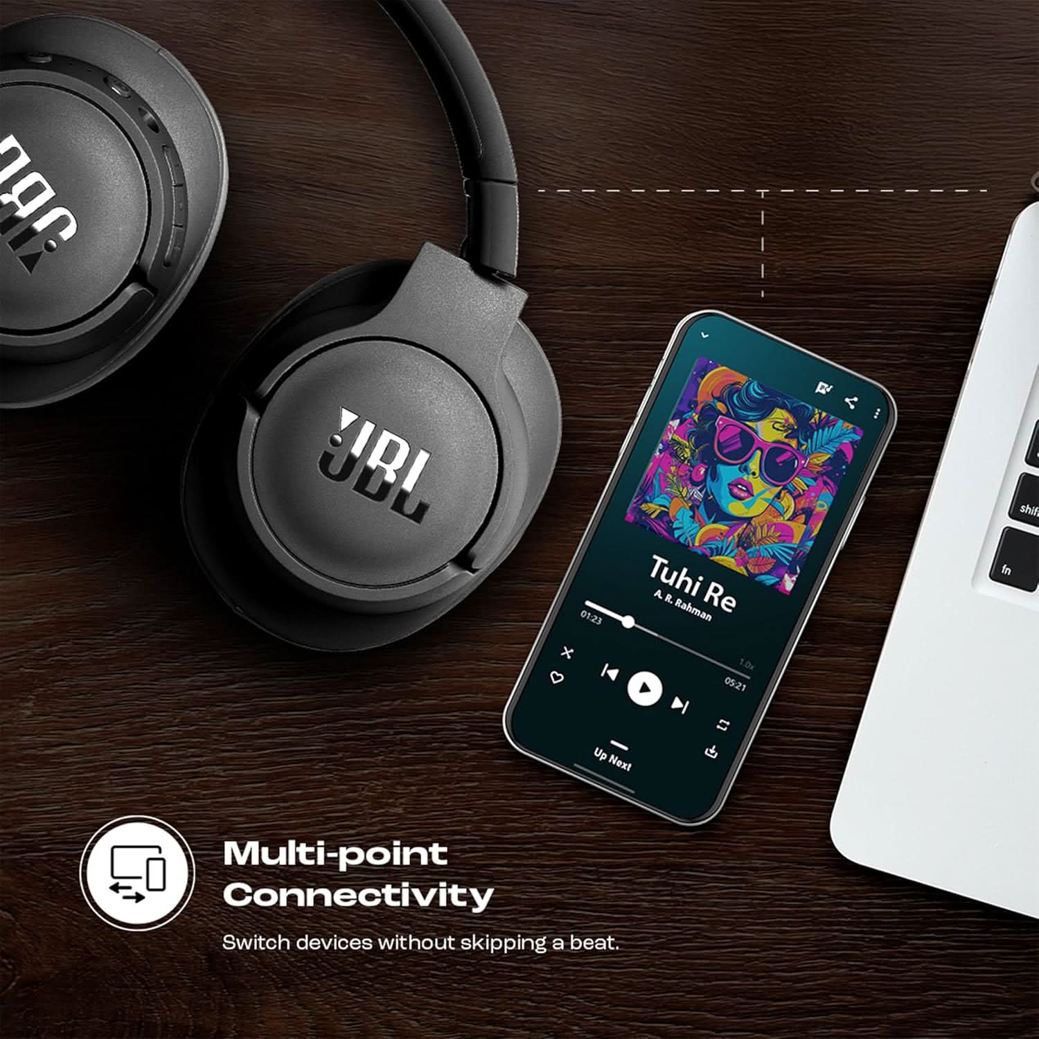 JBL Tune 770NC Wireless Over Ear ANC Headphones