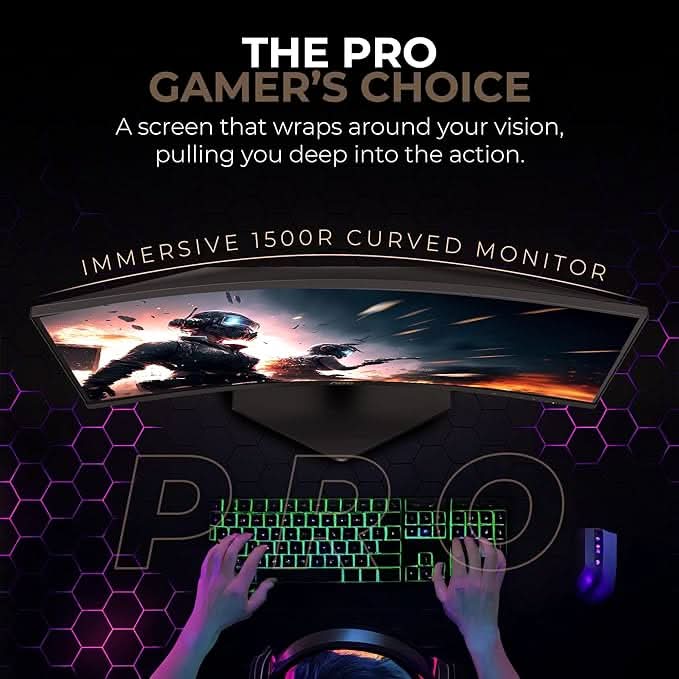 AOC 27 1500 R, FHD 1920x1080, 280 Hz, 0.3ms, 300 cd/m², HDMI 2.0 x 1, DP 1.4 x 1, NTSC 108% / sRGB 121% with Hight Adjustable Stand, AMD Freesync Premium