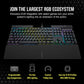 CORSAIR K70 MK.2 RGB CHERRY MX BROWN MECHANICAL GAMING KEYBOARD
