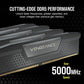 CORSAIR VENGEANCE 32GB RAM (1X32GB) DDR5 DRAM 5600MHZ BLACK CMK32GX5M1B5600C40