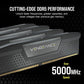 CORSAIR VENGEANCE 16GB RAM (1X16GB) DDR5 DRAM 5200MHZ MEMORY KIT BLACK CMK16GX5M1B5200C40