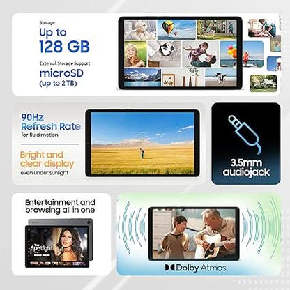 SAMSUNG GALAXY TAB A11 8GB RAM 128GB ROM WIFI and 4G