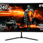 ACER ED270 X2 27 INCH FULL HD 1500 R CURVED GAMING BACKLIT LED LCD MONITOR