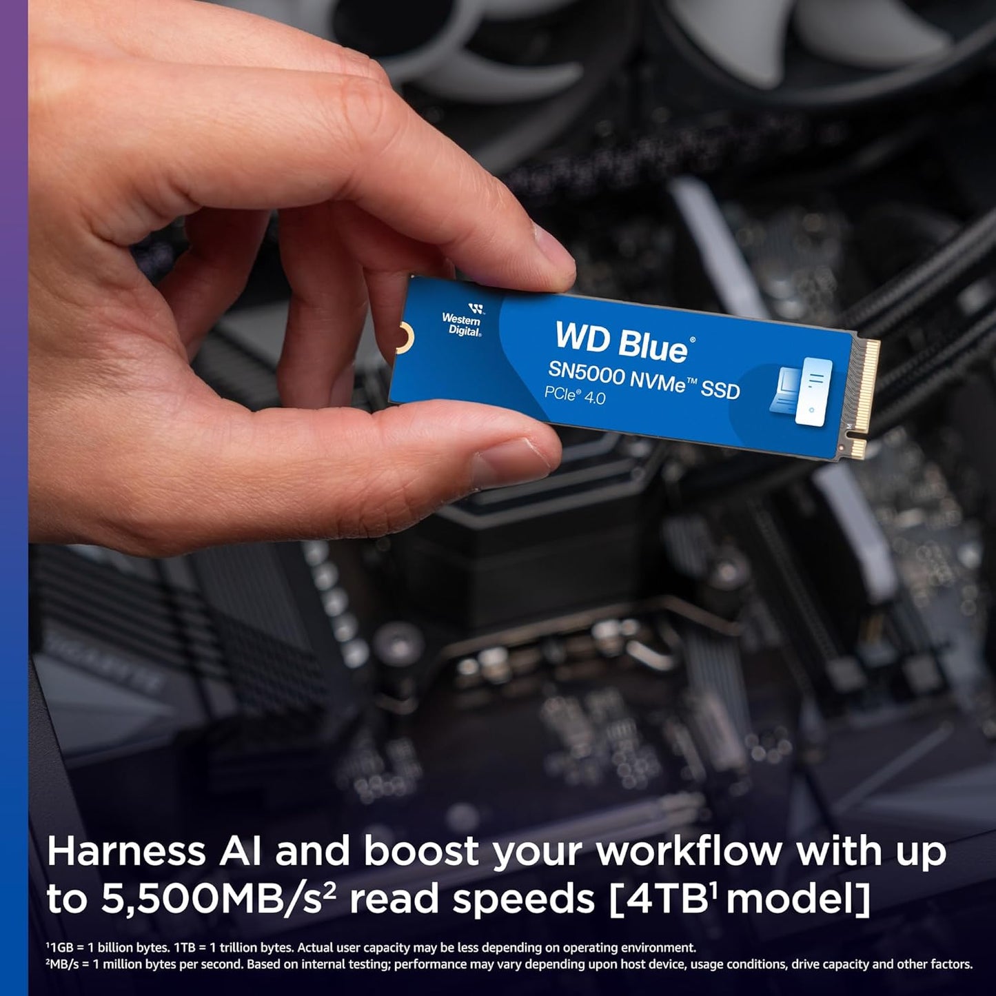 WESTERN DIGITAL BLUE SN5000 NVME 2TB (WDS200T4B0E)