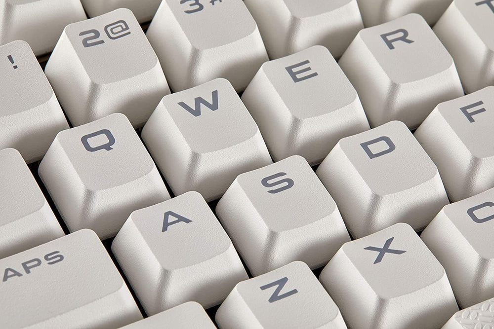 CORSAIR Gaming PBT Double shot Keycaps Full 104/105-Keyset ( White )
