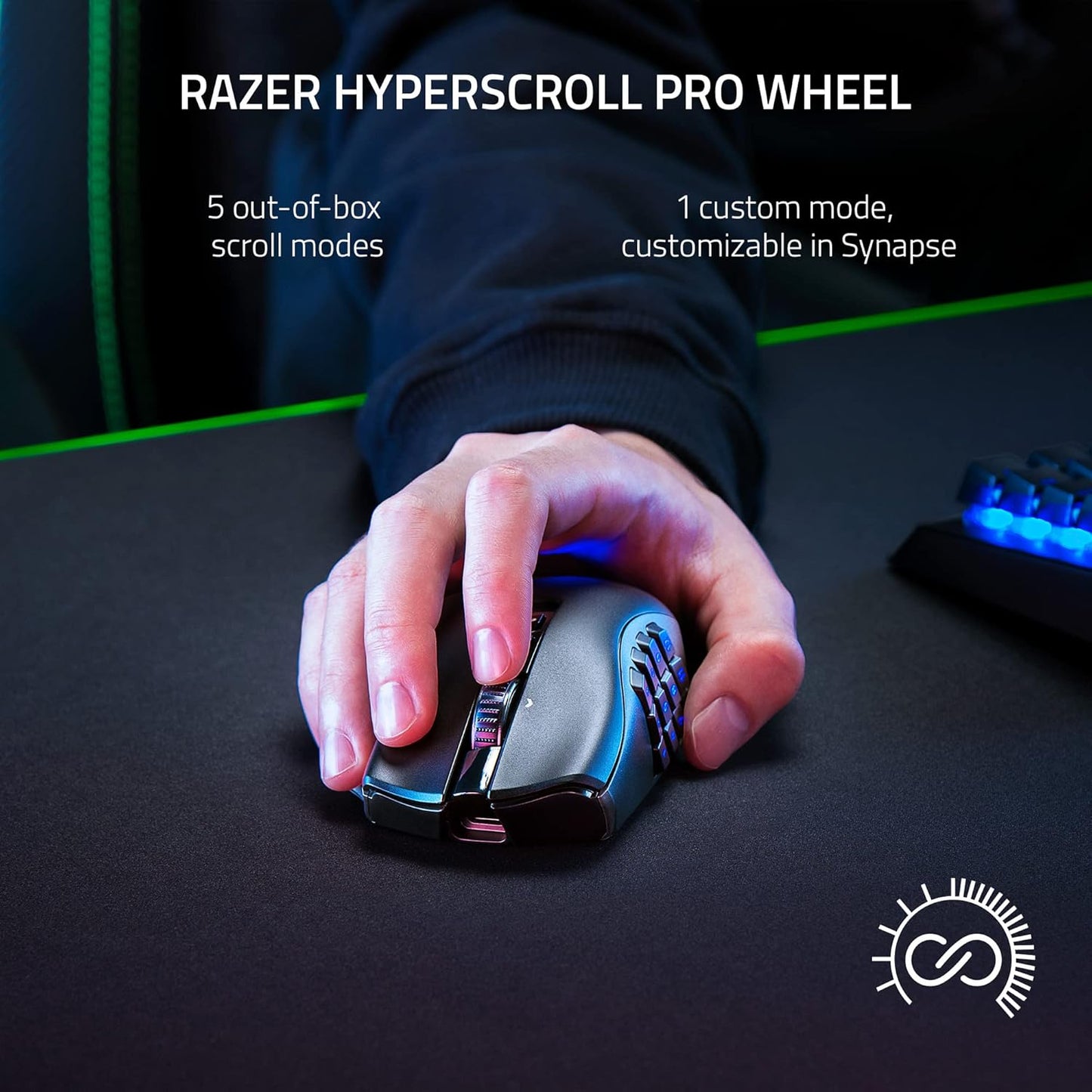 RAZER NAGA V2 PRO - WIRELESS MMO GAMING MOUSE RZ01-04400100-R3A1