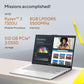 ASUS VIVOBOOK GO 14, AMD RYZEN 3 7320U, THIN AND LIGHT LAPTOP, 14 INCH (35.56 CM) FHD, (8 GB RAM/512GB SSD/WINDOWS 11/OFFICE 2021/42WHR /SILVER/1.38 KG), E1404FA-NK321WS