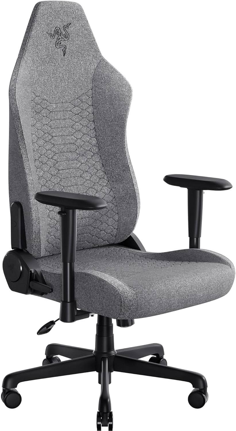 RAZER ISKUR V2 X - GAMING CHAIR - LIGHT GRAY FABRIC - RZ38-05310200-R3UA