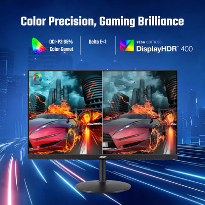 ACER NITRO XV272U V3 27 INCH IPS WQHD 2560 X 1440 PIXELS GAMING BACKLIGHT LED LCD MONITOR