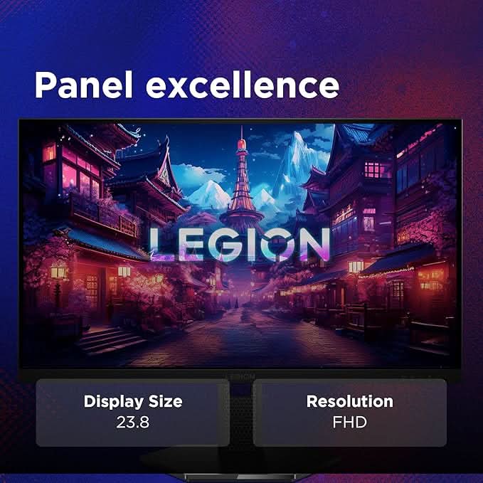 Lenovo Legion 24-10 24inch FHD IPS 240Hz Gaming Monitor