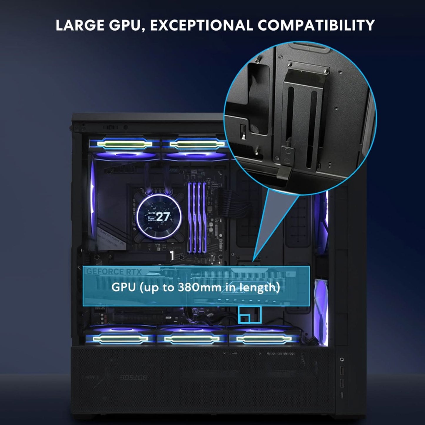 Lian Li LANCOOL 217 INF Infinity Mirror Computer Case