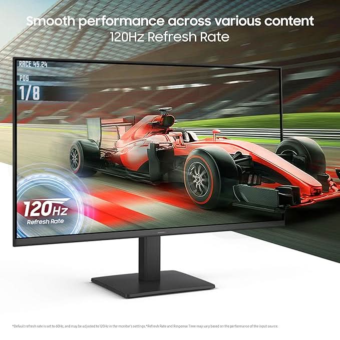 Samsung 24 Inch IPS Panel FHD uper Slim Borderless Design Flat Monitor