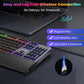ANT ESPORTS KM550 PRO WIRELESS GAMING KEYBOARD AND MOUSE COMBO (BLACK)