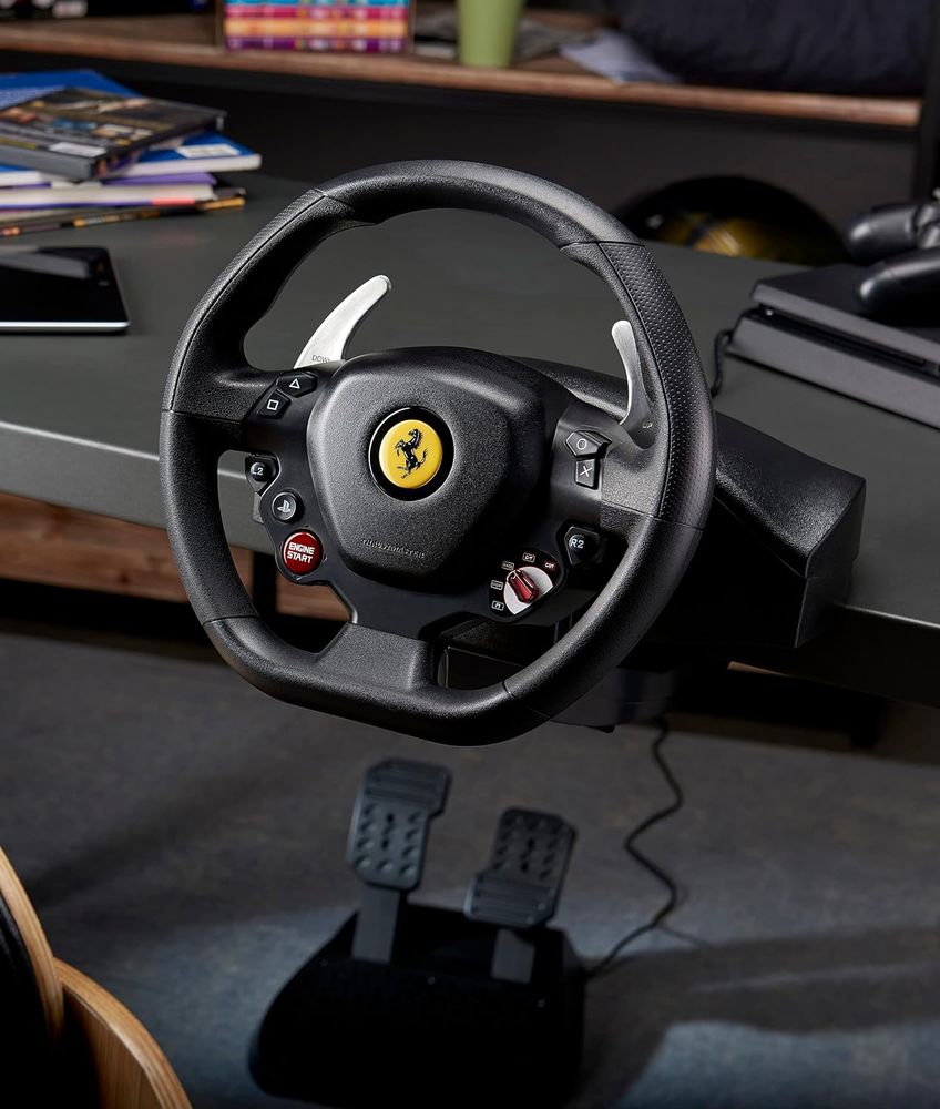THRUSTMASTER T80 Ferrari 488 Gtb Rw PlayStation 4 PS5 & PC