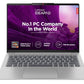 LENOVO IDEAPAD SLIM 5 AMD RYZEN 5 7530U 14 INCH (35.5CM) WUXGA+ IPS LAPTOP (16GB/512GB SSD/WIN 11/OFFICE 2021/BACKLIT KB/FHD CAMERA/ALEXA/3 MONTH GAME PASS/ARCTIC GREY/1.46KG), 82XE004RIN