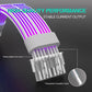 ANT ESPORTS NEON GLOW 24PIN ARGB PSU 18AWG CABLE EXTENSION