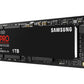 SAMSUNG 990 PRO 1TB PCIE 4.0 M.2 INTERNAL SSD MZ-V9P1T0BW