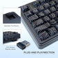 AULA F75 75% Side Engraved Tri Mode Wireless Mechanical Gaming Keyboard ( Black Contour -  Star Vector Switch )